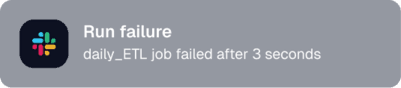 Slack notification from Dagster