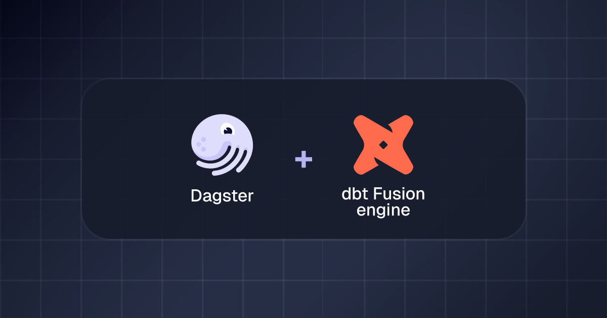 dbt Fusion Support Comes to Dagster