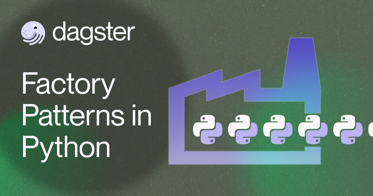 Factory Patterns in Python