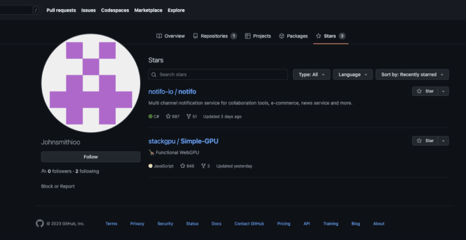 An animated GIF file showing clearly how dozens of accounts are fake and almost identical in their behaviour.